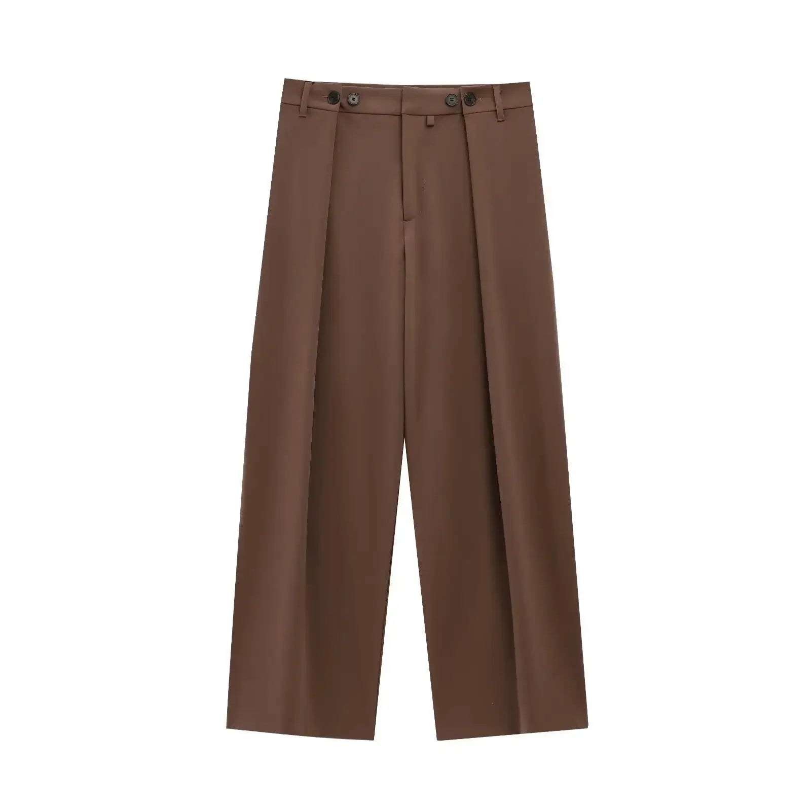 Calça Alfaiataria Feminina Marrom Beatrice - ZARIF