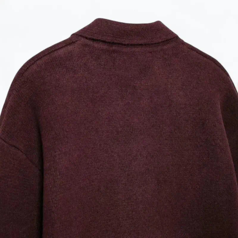 Cardigan Feminino Vermelho Isabela