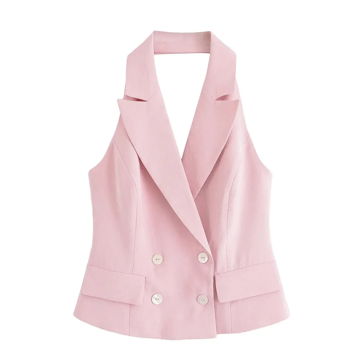 Colete Alfaiataria Feminino Rosa Isabela - ZARIF