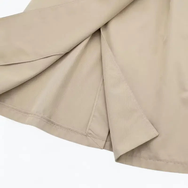 Trench Coat Feminino Longo Bege Natália - ZARIF, zoom na parte inferior traseira
